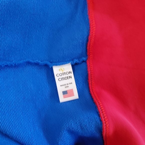Cotton Citizen Pepsi Pullover Hoodie Blue Red XL or L NWOT | Unisex Sweatshirt - Picture 7 of 9
